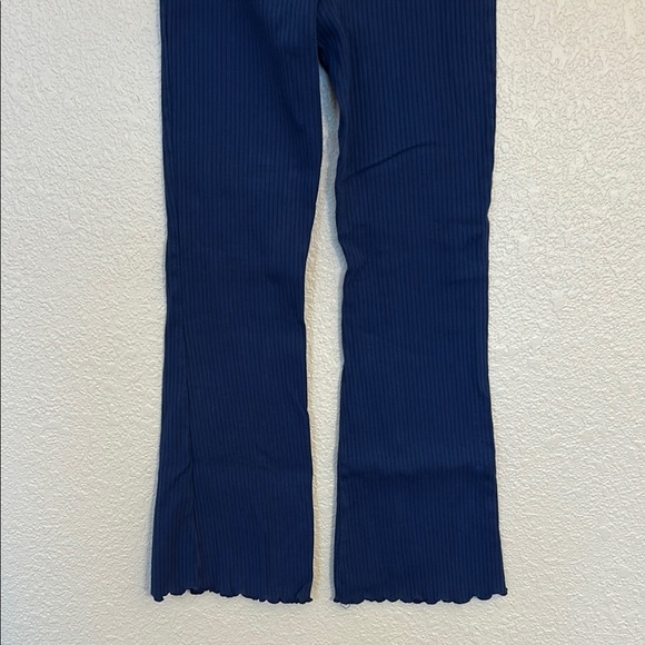 Navy Blue Kids Ribbed Bottoms - Picture 5 of 7
